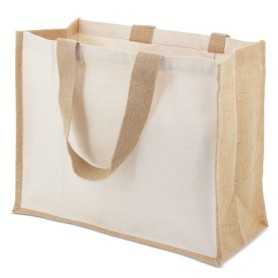 BORSA NON LAMINATA BOMBAY IN ECO COTONE T-4004-1