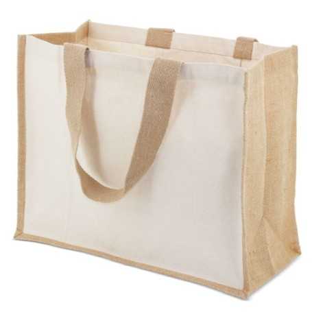 BORSA NON LAMINATA BOMBAY IN ECO COTONE T-4004-1|Eco-Green|StampaFast