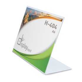 PORTAGRAFICA PVC ORIZZONTALE A6 H-404