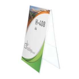 PORTAGRAFICA PVC DUO VERTICALE A6 H-408
