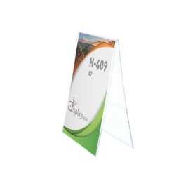PORTAGRAFICA PVC DUO VERTICALE A7 H-409