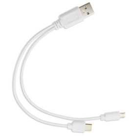 CARICABATTERIE CONNESSIONE MICRO USBREON BIANCO Z-958