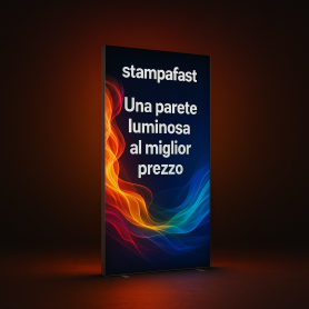 Light Box Bifacciale LED - Totem Personalizzato
