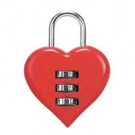 Lucchetti con combinazione personalizzati – a forma di cuore e decorativi