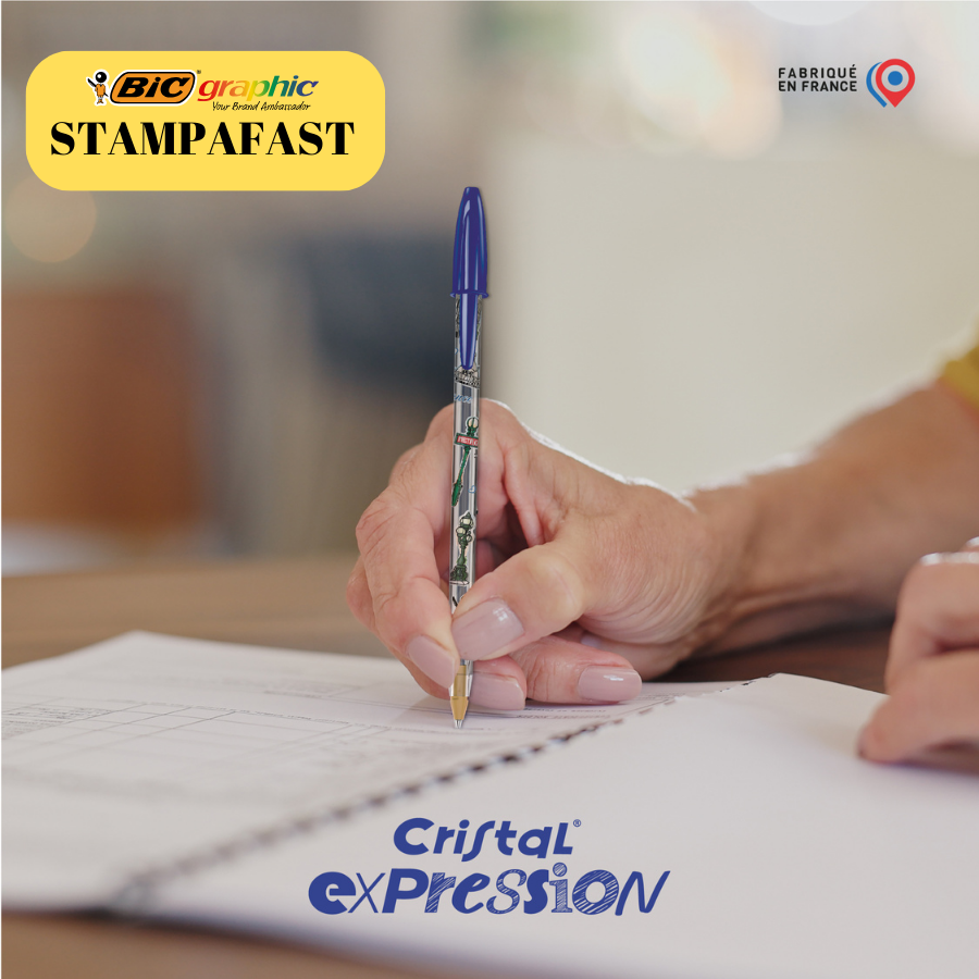 BIC Cristal Expression - personalizzazione a colori