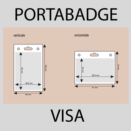 Portabadge Visa