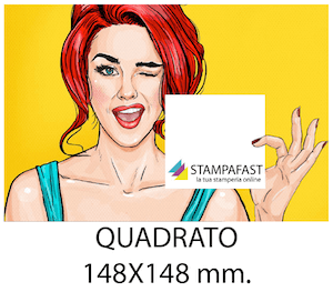 Volantini QUADRATO 148x148