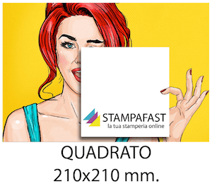 Volantini QUADRATO 210x210