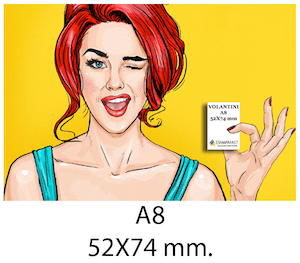 Volantini A8